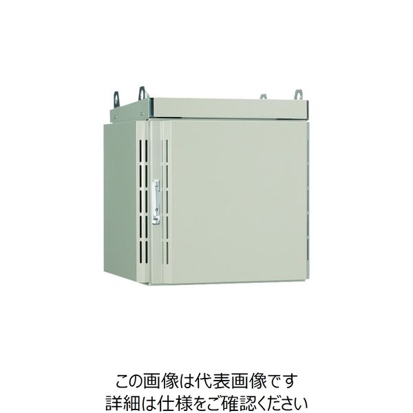Nito 日東工業 屋外用熱対策通信キャビネット 1個入り RCP60-68Y-F2N 211-6787（直送品）