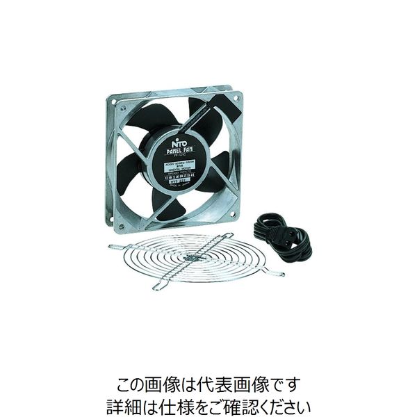 日東工業（NiTO） Nito 日東工業 盤用換気扇樹脂製ファン 1個入り PF-121L-2 1個 209-4609（直送品）