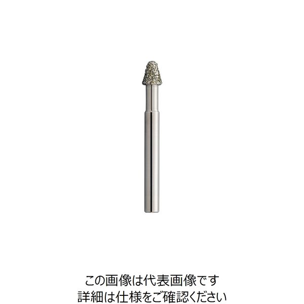 NRS ダイヤモンドバー メタリッジバー MB 8X10X6X60X29 SD25 TP6191 テーパー MBTP6191 1本（直送品）