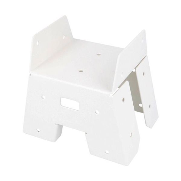 大里 OHSATO 白塗装 ソーホースブラケット 2個セット ID-019 1個 268-2522（直送品）