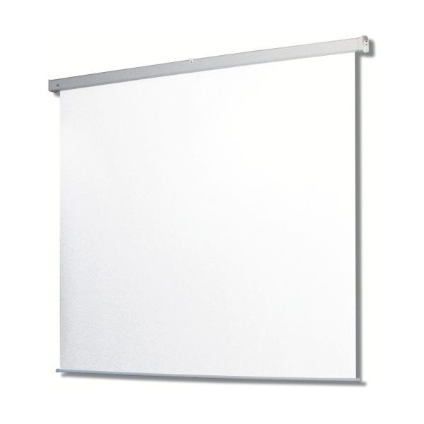 オーエス OS 80型 電動巻上式マスク無しスクリーン SEC-080VN-R1-WG901 1台 136-1718（直送品）