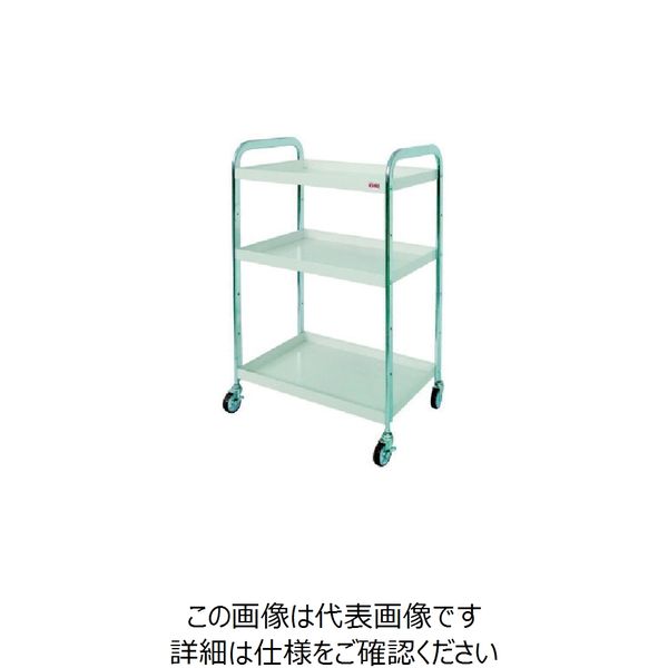 大阪製罐 OS オーバルワゴン 間口633mm 奥行442mm 高さ1012mm OWH3 1台 809-2698（直送品）