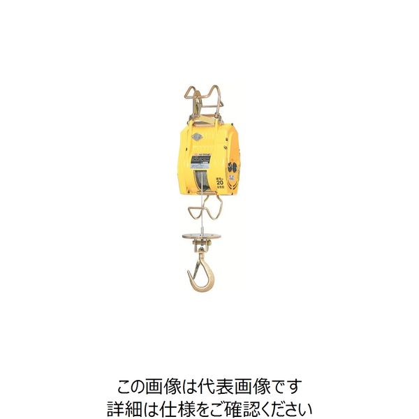 トーヨーコーケン TKK ベビーウインチ 60kg 30m TK63 1台 851-9699（直送品）