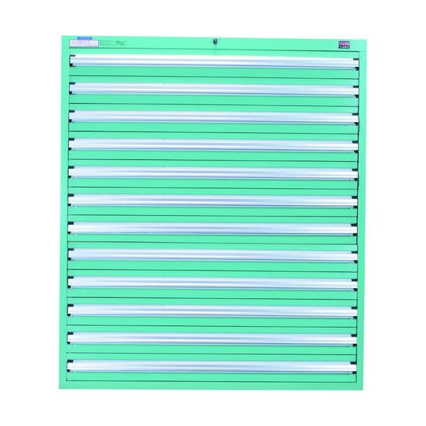 大阪製罐 OS ラージキャビネット 間口1111×奥行557×高さ1281mm LC1201 1台(1個) 121-3308（直送品）