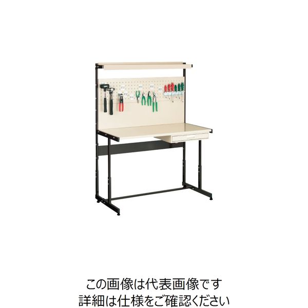 大阪製罐 OS ラインテーブル(高さ調節式)A型 定置型 LTH121A 1台 253-1527（直送品）