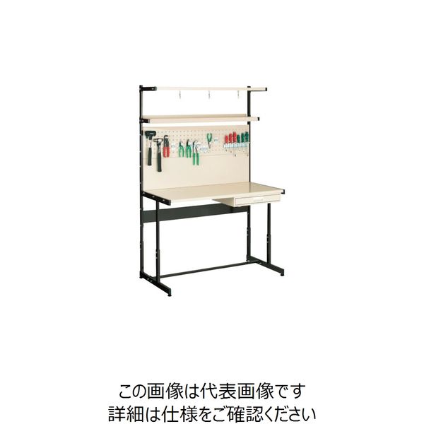 大阪製罐 OS ラインテーブル(高さ調節式)Y型 定置型 LTH91Y 1台 253-1517（直送品）