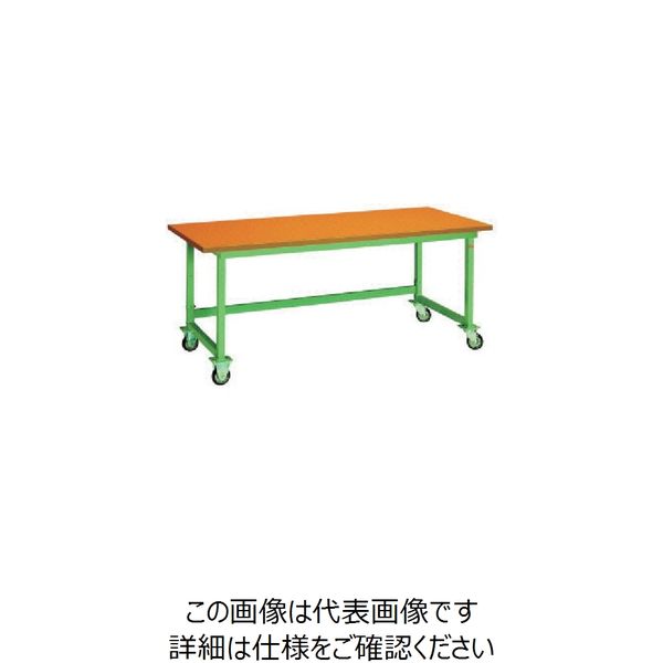 大阪製罐 OS 移動式作業台 木製天板(厚み31mm) NBW1870C 1台 135-7905（直送品）