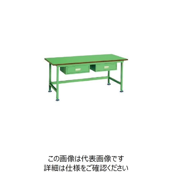 大阪製罐 OS 中量作業台 リノリューム天板 NBL1874 1台 136-2663（直送品）