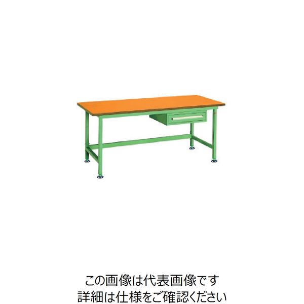 大阪製罐 OS 中量作業台 木製天板 NBW1871 1台 136-5826（直送品）