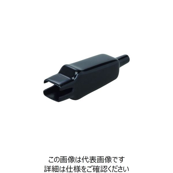 中発販売 STAR CLIP ビニールカバー 10A (黒) SCV-10AB 1セット(50個) 258-9165（直送品）