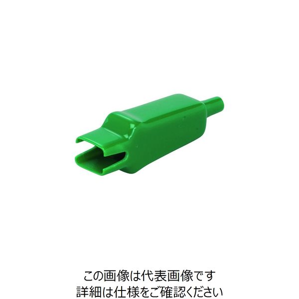 中発販売 STAR CLIP ビニールカバー 10A (緑) SCV-10AG 1セット(50個) 258-9160（直送品）