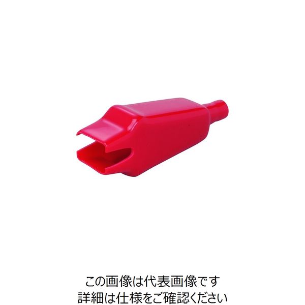中発販売 STAR CLIP ビニールカバー 30A (赤) SCV-30AR 1セット(50個) 259-0651（直送品）