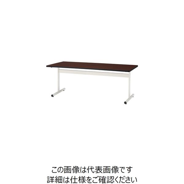 藤沢工業 TOKIO ミーティングテーブル TTーTW 1800×750 ローズ TT-TW1875-RO 1台 226-5862（直送品）