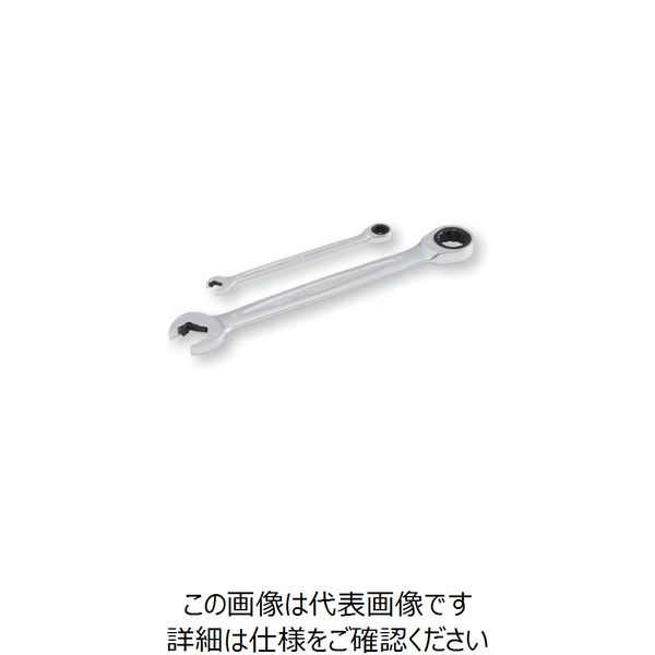 TONE クイックラチェットめがねレンチ 10mm ハンガータイプ RMQ-10HP 1個 864-2822（直送品）