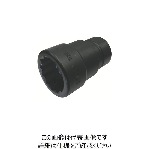 TONE スプラインドライブインパクトソケット 27mm SPL22D27 1個 810-9314（直送品）