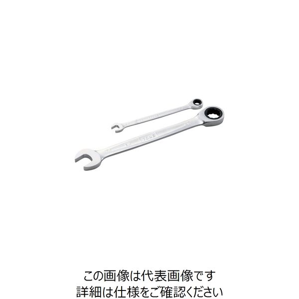 TONE（トネ） TONE ラチェットメガネレンチ 対辺寸法16mm RM-16HP 1個 864-2791（直送品）