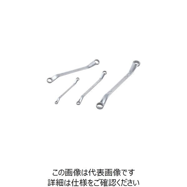 TONE ロングめがねレンチ 16×18mm M45-1618HP 1個 864-2708（直送品）