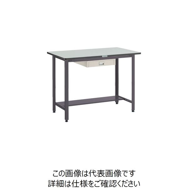 トラスコ中山 TRUSCO HAEWR型立作業台 1200X750XH885 薄型1段引出付 HAEWR-1275UDC1 1台（直送品）