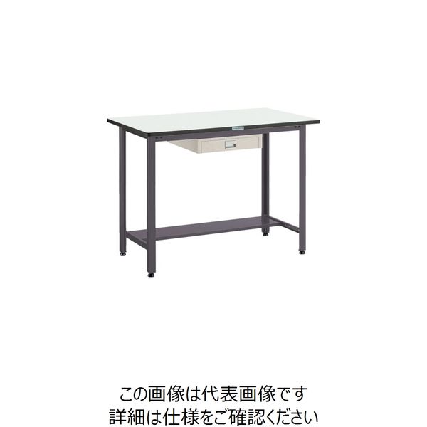 トラスコ中山 TRUSCO HAEWS型立作業台 1800X900XH885 薄型1段引出付 HAEWS-1890UDC1 1台（直送品）