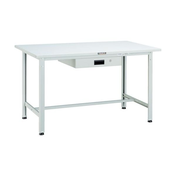 TRUSCO 軽荷重作業台(300kg)AE型 900X750XH740 薄型1段引出付 ダークグレー色 SAE-0975UDK1 DG（直送品）