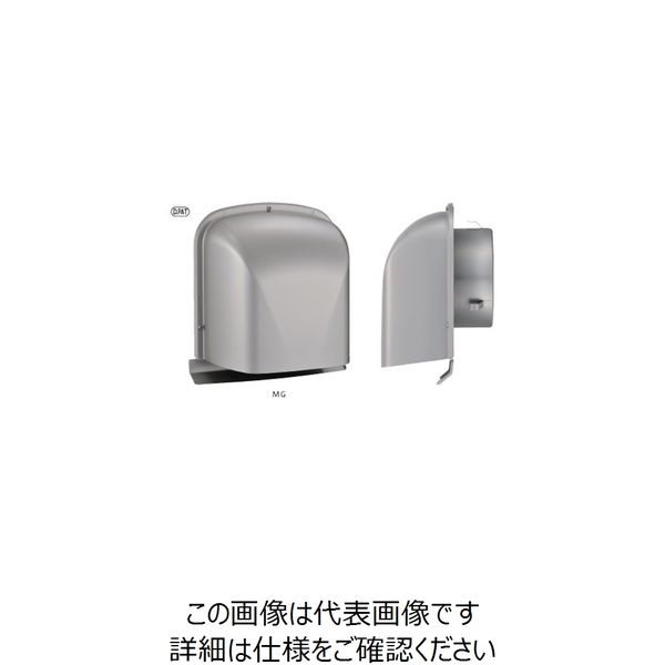 宇佐美工業 U.K MEVーK3型防火ダンパー付Φ150 MEV150BK3FD-BK 1個 227-2924（直送品）
