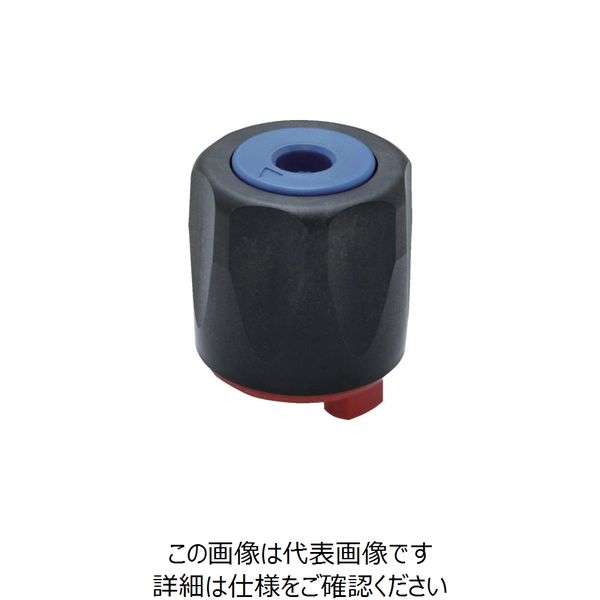 イマオコーポレーション イマオ ワンタッチロックノブ OTLK4008-BK 1個 858-6308（直送品）