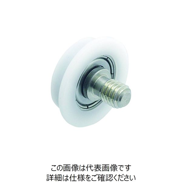 イマオコーポレーション イマオ 樹脂製ガイドローラー(L型) GRL22M6P-L-SUS 1個 212-3729（直送品）