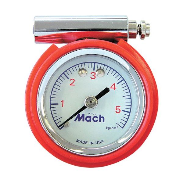 フジマック マッハ タイヤ圧力計 D304 1個 853-5869（直送品）