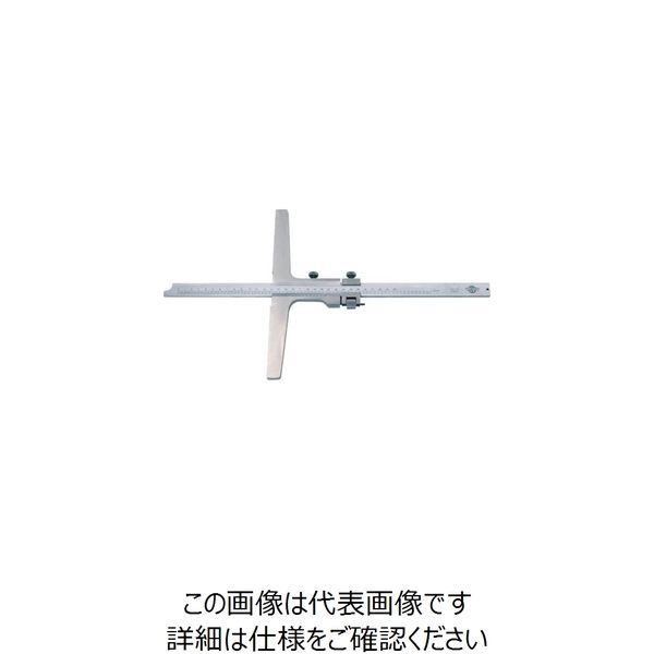 中村製作所 カノン ロングベース型デプスゲージ150mmべース150mm
