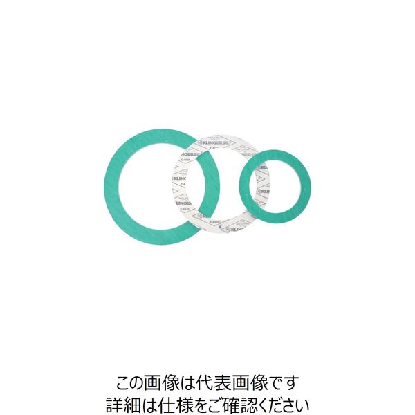 アキツ クリンガー ノンアスベストジョイントシート フランジ内パッキン10K A90 HNJ-90A-10K-U 1個 850-5597（直送品）