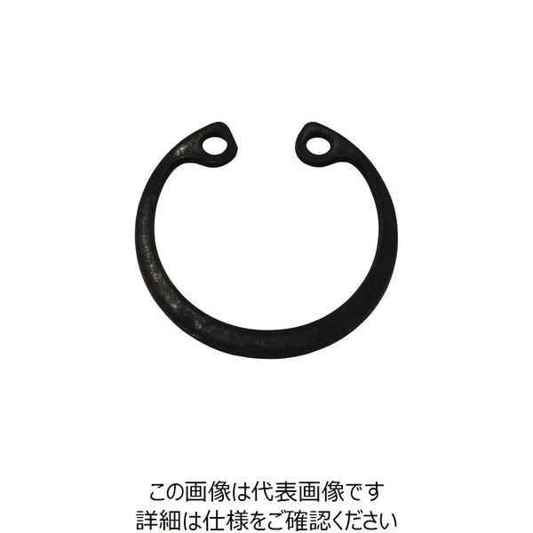 コノエ MIC スナップリング穴用 リン酸塩皮膜 Rー12 (55枚入) M033-0012 1パック(55枚) 212-8289（直送品）