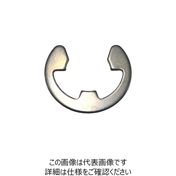 コノエ MIC E型止め輪 三価クロメート 10 (40枚入) M034-0010 1パック(40枚) 212-1837（直送品）