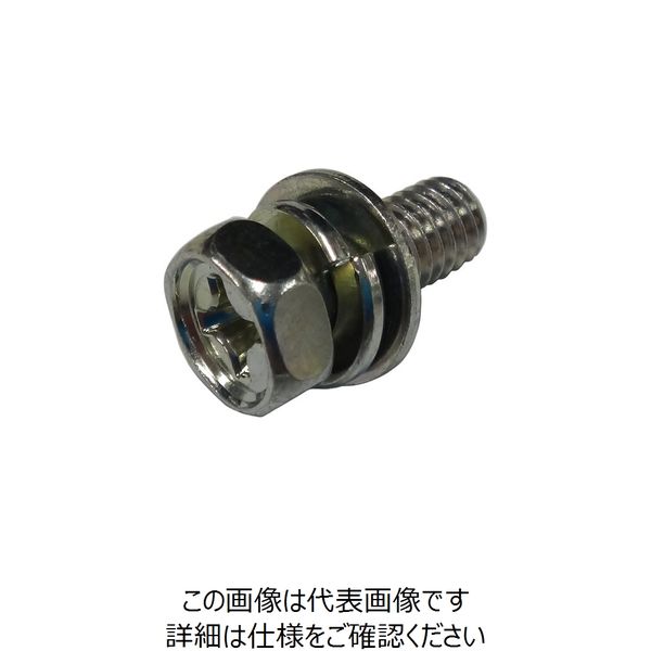 コノエ MIC アプセット Pー3 三価クロメート 6x12 (23本入) M768-0612 1パック(23本) 214-0771（直送品）