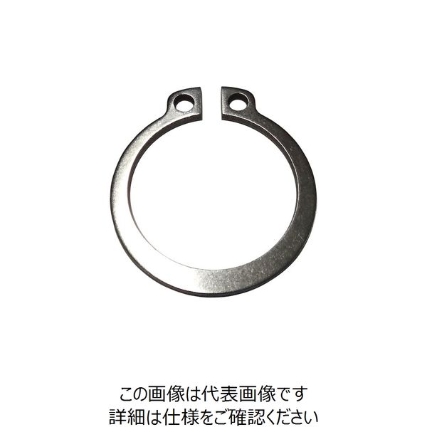 コノエ MIC スナップリング軸用 ステンレス Sー11 (15枚入) M090-0011 1パック(15枚) 212-8283（直送品）