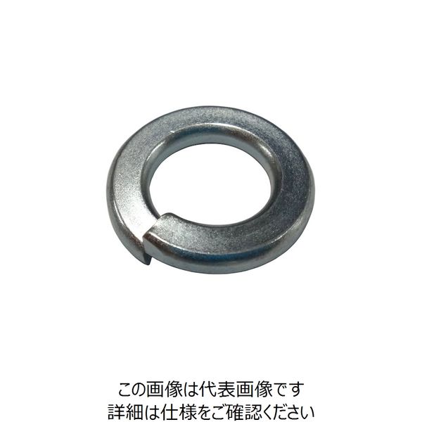 コノエ MIC スプリングワッシャー ユニクロ 2.6 (600枚入) M028-0026 1パック(600枚) 214-5394（直送品）