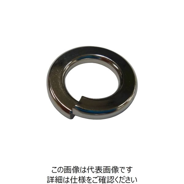 コノエ MIC スプリングワッシャー 燐青銅 ニッケル 10 (30枚入) M095-0010 1パック(30枚) 214-3892（直送品）