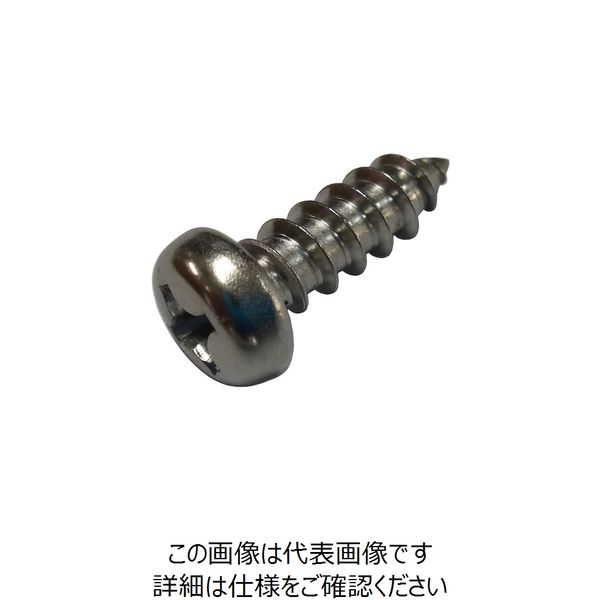 コノエ MIC ナベ頭タッピンねじ ステンレス 6x50 (13本入) M009-0650 1パック(13本) 214-2339（直送品）