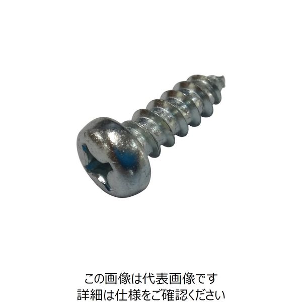 コノエ MIC ナベ頭タッピンねじ ユニクロ 6x75 (14本入) M007-0675 1パック(14本) 214-5400（直送品）