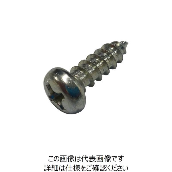 コノエ MIC ナベ頭タッピンねじ 三価クロメート 5x10 (58本入) M707-0510 1パック(58本) 212-5050（直送品）