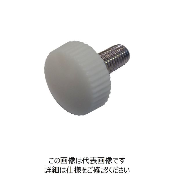 コノエ MIC 化粧ビスNO.1白 三価クロメート 4x12 (75本入) M046-0412 1パック(75本) 214-3879（直送品）