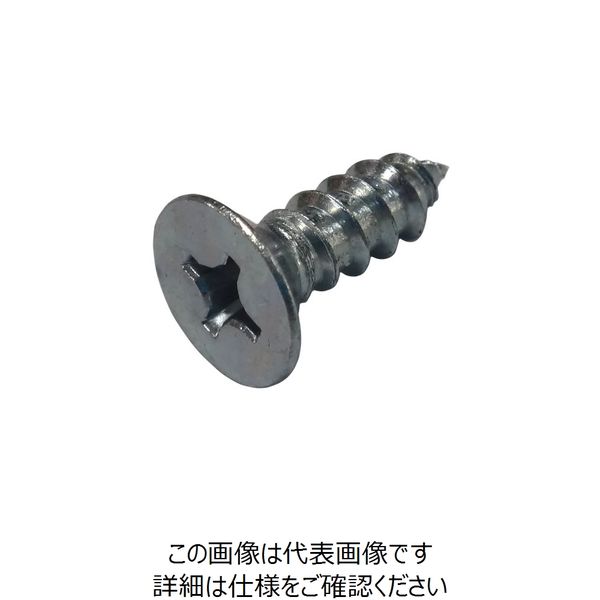 コノエ MIC 皿頭タッピンねじ ユニクロ 4x75 (30本入) M008-0475 1パック(30本) 212-5063（直送品）