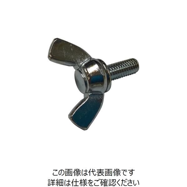 コノエ MIC 蝶ボルト ユニクロ 4x12 (40本入) M039-0412 1パック(40本