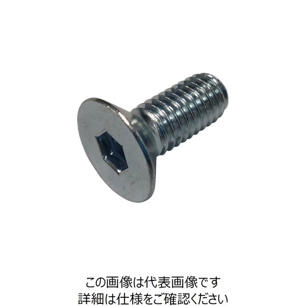 コノエ MIC 六角穴付き皿ボルト 三価クロメート 5x8 (25本入) M773-0508 1パック(25本) 213-1503（直送品）