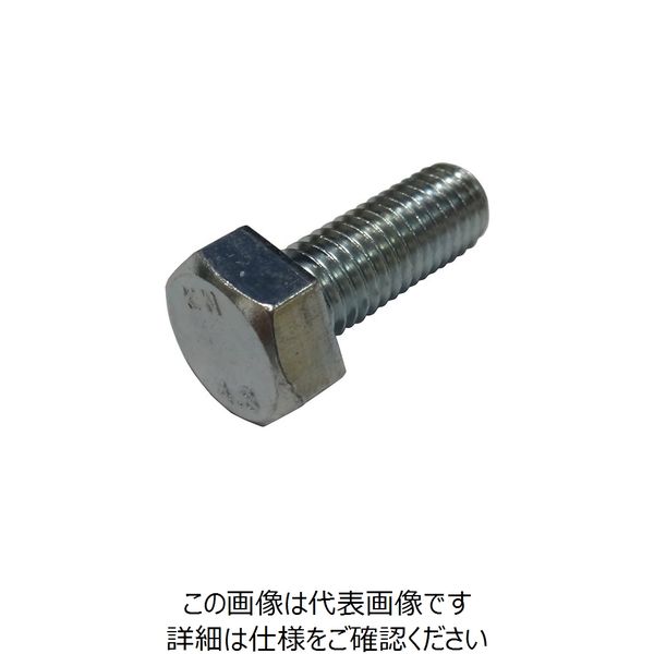 コノエ MIC 六角全ねじボルト ユニクロ 1/4x65 (28本入) M022-11465 1パック(28本) 214-5390（直送品）