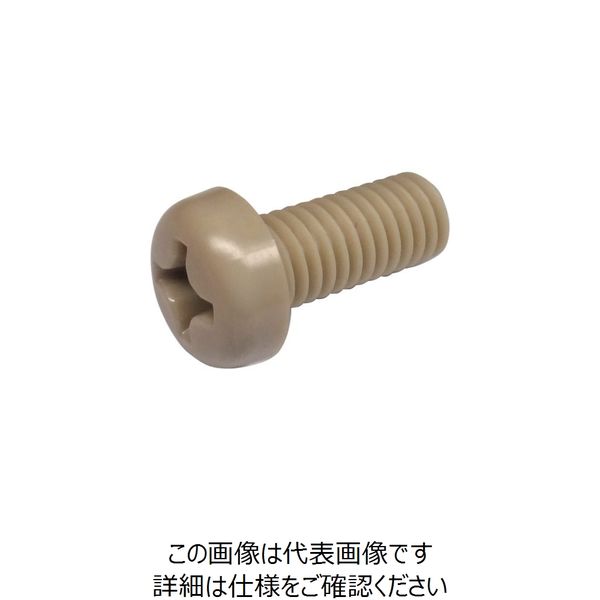 コノエ ナベ小ねじ PEEK 2×4 PANSS-PEEK-24 1セット(20本) 248-5356（直送品）