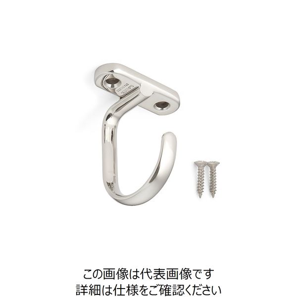 スガツネ工業 SUGATSUNE (110020205)DSーHー50ステンレス鋼製フック DS-H-50 1個 820-7459（直送品）