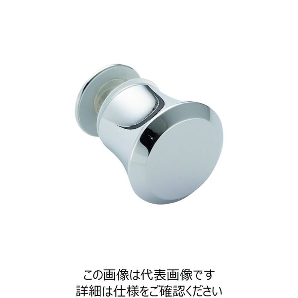 スガツネ工業 SUGATSUNE (100010448)DGーBT30ーCR/ガラス用ノブ DG-BT30-CR 1個 224-5686（直送品）