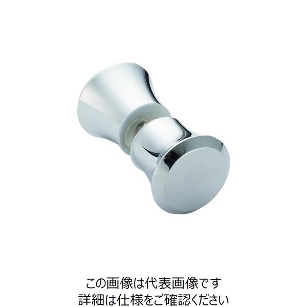 スガツネ工業 SUGATSUNE (100010454)DGーBT2/30ーCR/ガラス用ノブ DG-BT2/30-CR 1式（直送品）