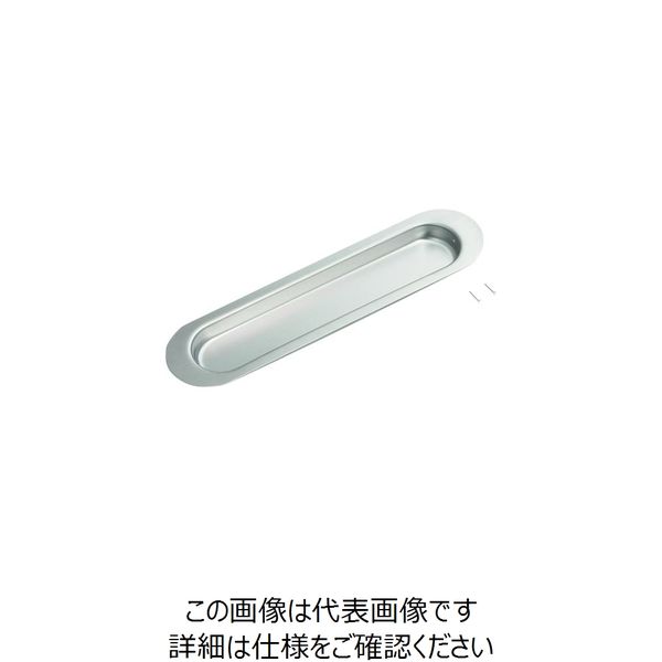 スガツネ工業 SUGATSUNE (100012955)HNー200SH/ステンレス鋼製戸引手 HN-200SH 1個 225-4989（直送品）