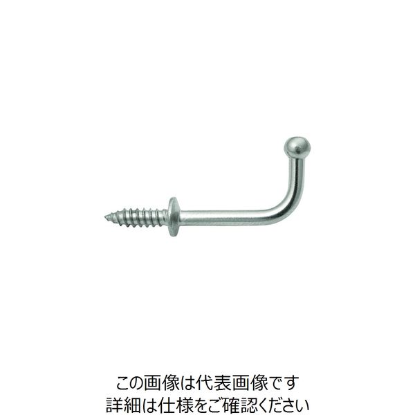 スガツネ工業 (110020046)TYー20/ステンレス鋼製玉付フック TY-20 1個 225-5096（直送品）